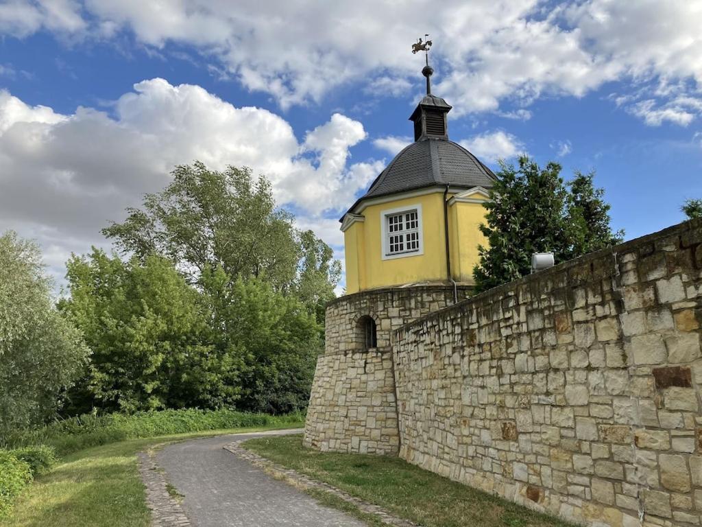 "Ferienwohnung Am Schloss" - Ferienwohnung Mit Blick Auf Das Barbyer Schloss, 5 Gehminuten Bis Zur Elbe Exteriér fotografie